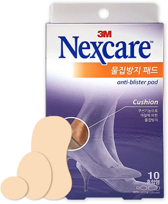 넥스케어 물집방지패드 혼합형 10매, 1개