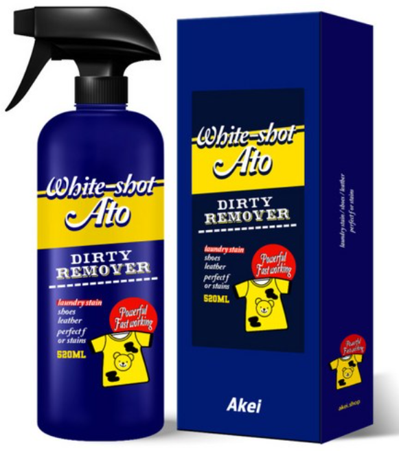 아케이 리빙 화이트샷 아토 얼룩제거제, 520ml, 1개