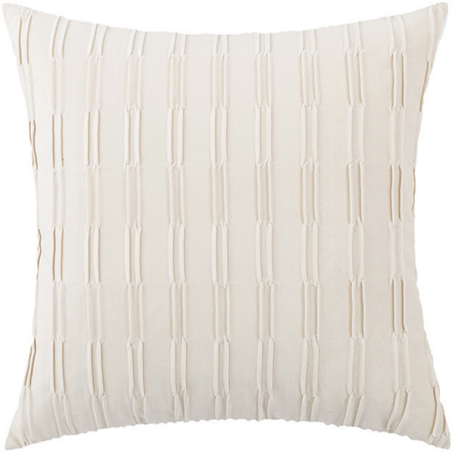 빅무드 럭셔리 쇼파 쿠션 국산솜 포함, 바닐라