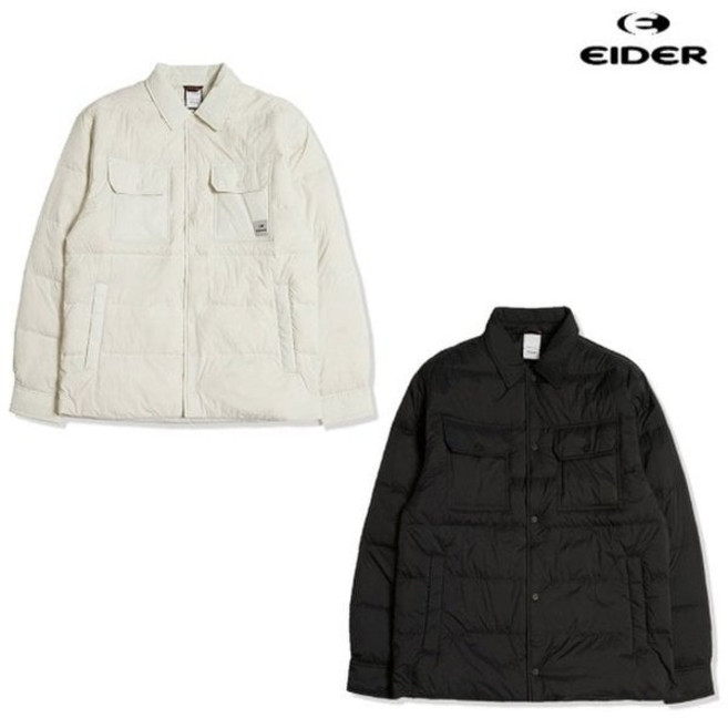 아이더 DMW22561 겨울 남성 셔츠형 초경량 슬림 구스 다운 자켓 셔켓 495325