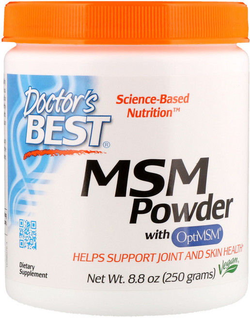 Doctor's BEST MSM保健粉, 1罐, 250g