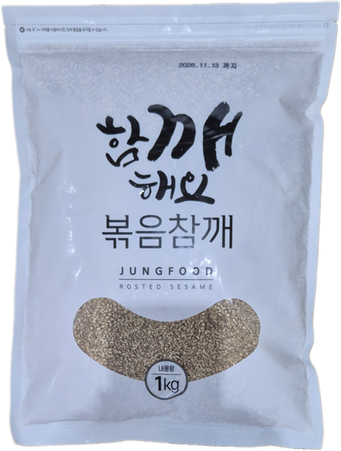함께해요 볶음 참깨, 5개, 1kg