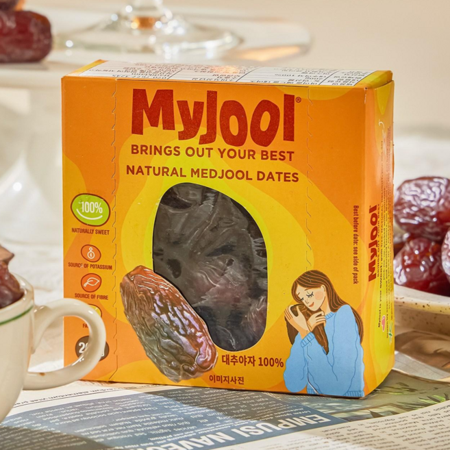 마이줄 대추야자 메드줄품종 이스라엘산 데이츠 베지빈, 1개, 200g