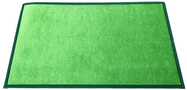 비제이 퍼팅 발판 매트, 그린, 1개