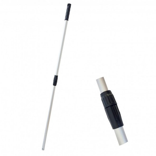 매직크린 다용도 공자루 2단 알루미늄봉, 1개, 더크린 다용도 공자루 2단 알루미늄봉