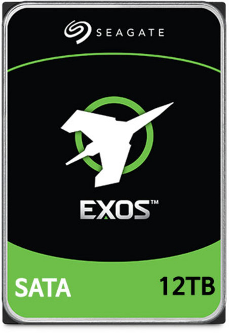 씨게이트 엑소스 사타 12TB SEAGATE EXOS SATA 엔터프라이즈 기업용 HDD, ST12000NM002H