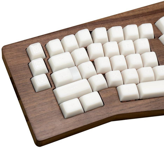 TIMSEKER SA 키캡 화이트 키캡 PBT 세트 기계식 키보드용 라운드 볼 키 더블 샷 - 142키, TIMSEKER SA 키캡, 화이트 키캡 PBT 세트,