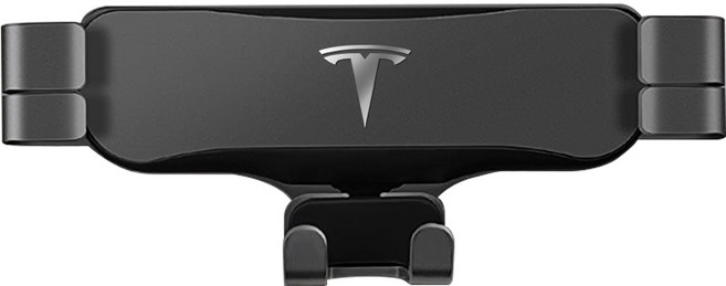 테슬라 모델3 핸드폰 거치대 대시보드 사이드 그래비티, 1개, 블랙