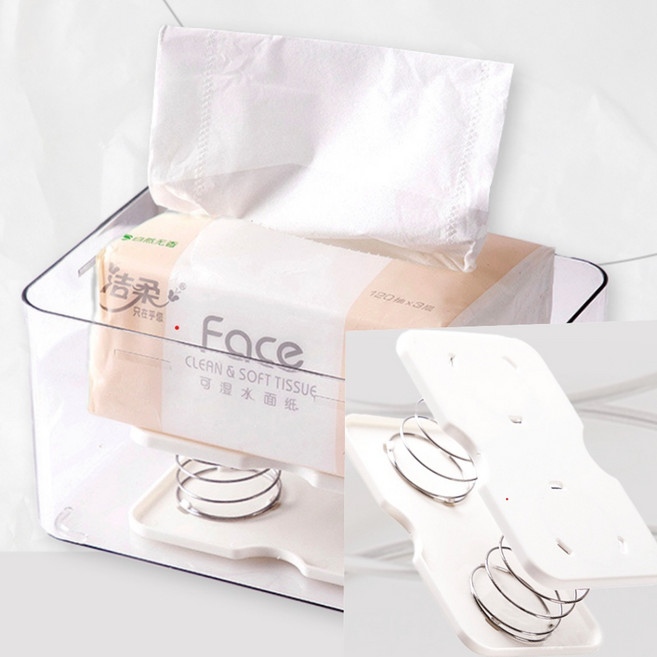 티슈스프링 티슈업스프링 티슈디스펜서, 1개, 단색