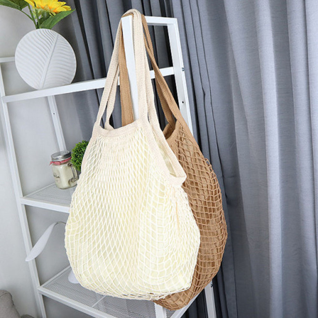 럭키세븐 네트백 그물백 숄더백 이너파우치포함