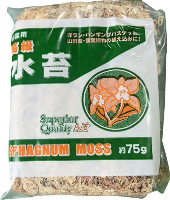 수태 75g 칠레산 압축 건조 재배 풍란 난 수태봉 박쥐란 호접난 자생난 미생물 천연, 1개