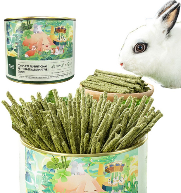 대용량 토끼 건초 스틱 티모시 알파파 귀리풀 프로바이오틱스, 1개, 550g