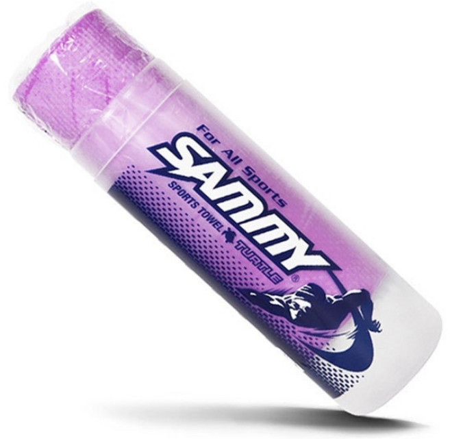 아이언 쌔미 습식 스포츠 타올, 퍼플, 1개