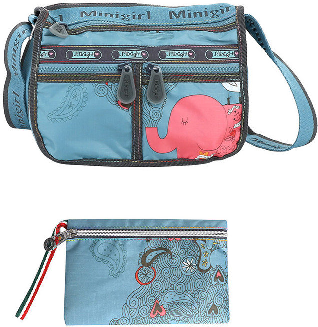 미니걸 EB190 코끼리 투포켓크로스(소)