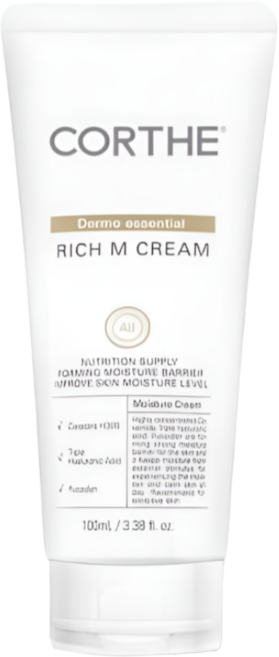 코르테 더모 에센셜 리치 엠 크림, 100ml, 1개