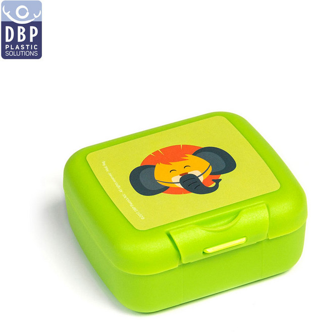 [DBP] 어뮤즈 스낵박스 라이온 그린 BPAfree, 단품, 1개