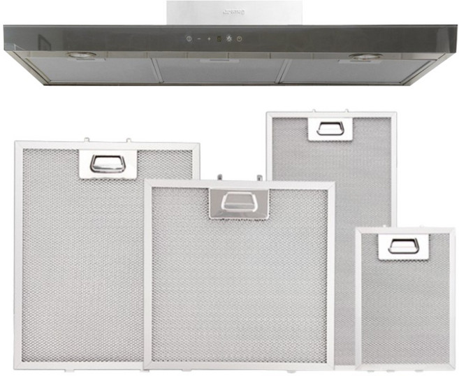 서희물류 3중 필터 후드필터 교체형 주방용품 알루미늄망 다회용형, 1개