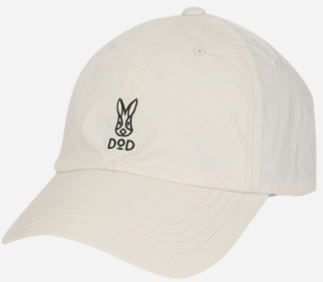 DOD 코튼 베이직 볼캡 - IVORY DARK