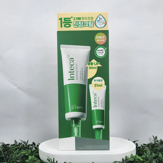 메이크프렘 인테카 수딩크림 80ml+31ml, 1개, 111ml