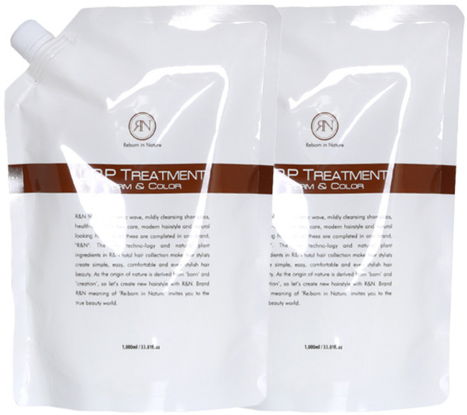 일진 아렌 LPP 트리트먼트 헤어팩 펌&컬러, 1L, 2개