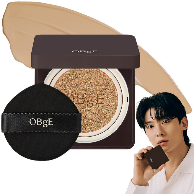 OBge 퍼펙트 옴므 쿠션 SPF50+ PA+++ 15g, 3호 샌드, 1개