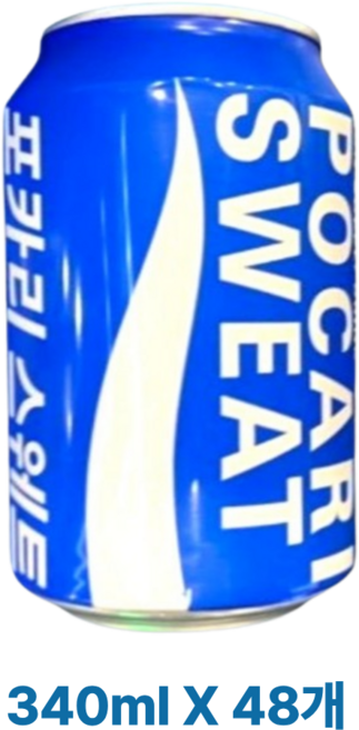 포카리스웨트 340mlx24캔x2박스 배송, 340ml, 48개