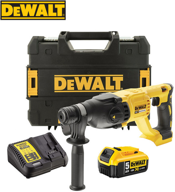 디월트 DCH133P1/P2 18V/5.0Ah 일자형 BL 충전해머드릴 배터리추가, (1) DCH133P1 (배터리1개 구성), 1개