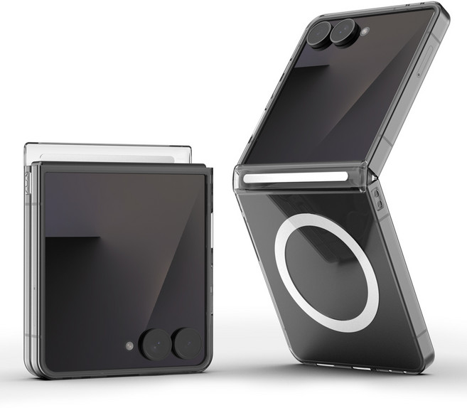 클레뷰 2배자력 마그네틱 맥세이프 투명케이스 호환 힌지보호