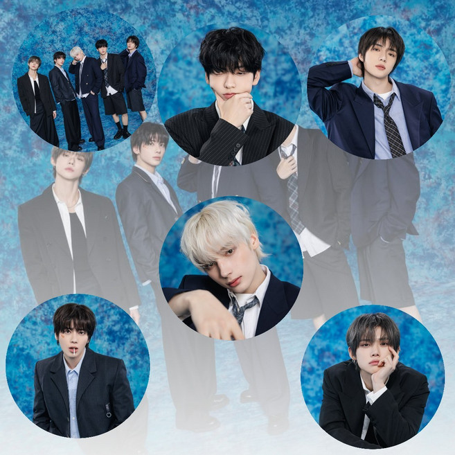 TXT2026新專輯同款吧唧徽章韓星周邊應援新禮品, 1個, 一組6個:1個