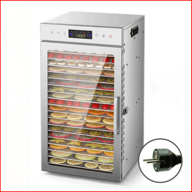 키친픽 잘말리는 식품 건조기 고추 야채 과일 가정용 음식 농산물 열풍 농업용 생선 강아지간식, D. 18단