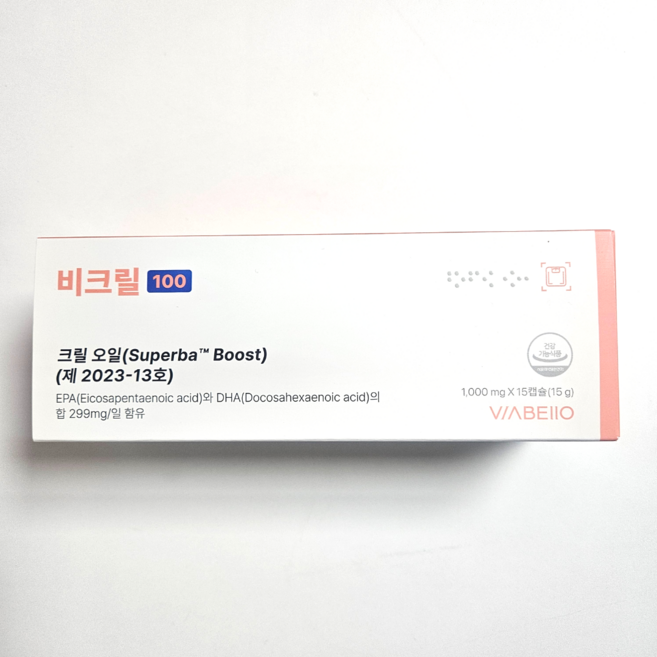 비아벨로 비크릴 100 VIABELLO BEKRILL 15캡슐, 15정, 2개