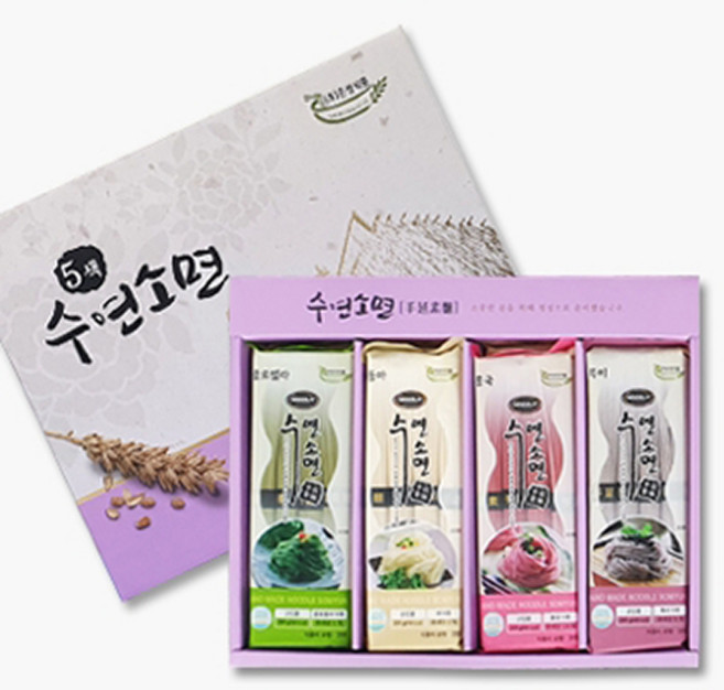 수연소면 1.6kg 오색소면 잔치국수 답례품 명절선물, 1개