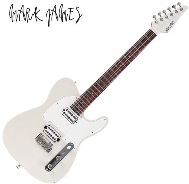 마크제임스 Mark James MT1000 일렉기타 (SWH), 1개, Silver White Metallic