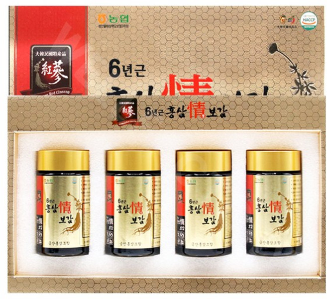 금산홍삼조합 6년근 홍삼정보감 240gX4병, 4개