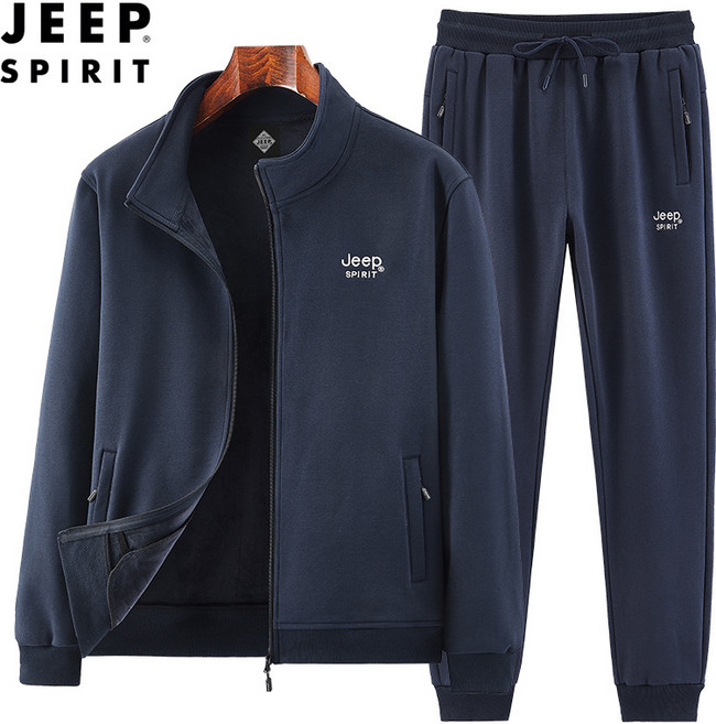 JEEP SPIRIT 지프 남성용 트레이닝세트 운동복 세트 등산복 6075+양말