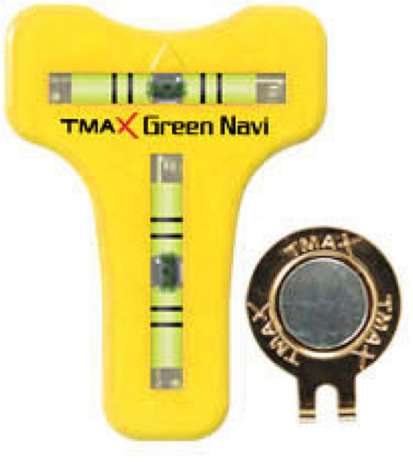 티맥스 그린네비 클립형 그린분석 볼마커, 클립형-옐로우