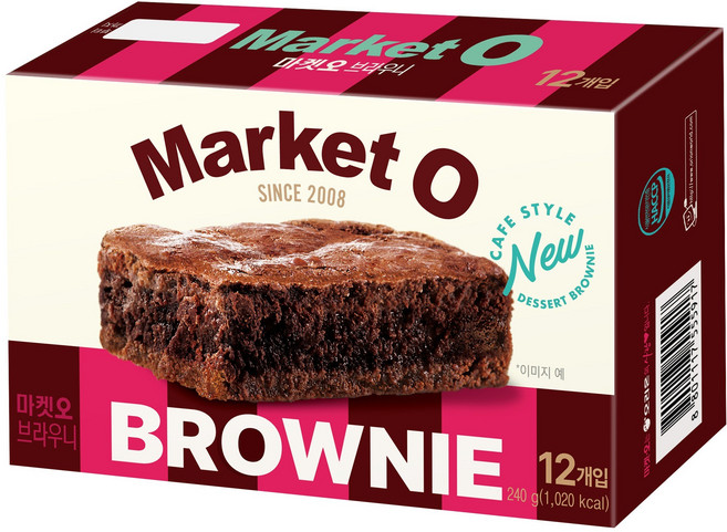 오리온 마켓오 리얼브라우니 (240G), 240g, 1개