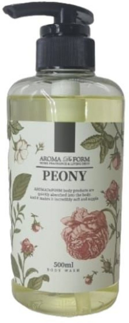 로탄틱 아로마드폼 피오니 바디워시 500ml, 1개