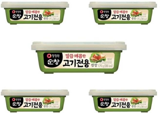 [트레이더스] 핫딜 순창고기전용쌈장170g 소포장으로 캠핑전용상품, 170g, 5개