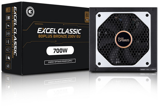 에너지옵티머스 EXCEL Classic 700W 파워서플라이 80PLUS BRONZE, EOP700