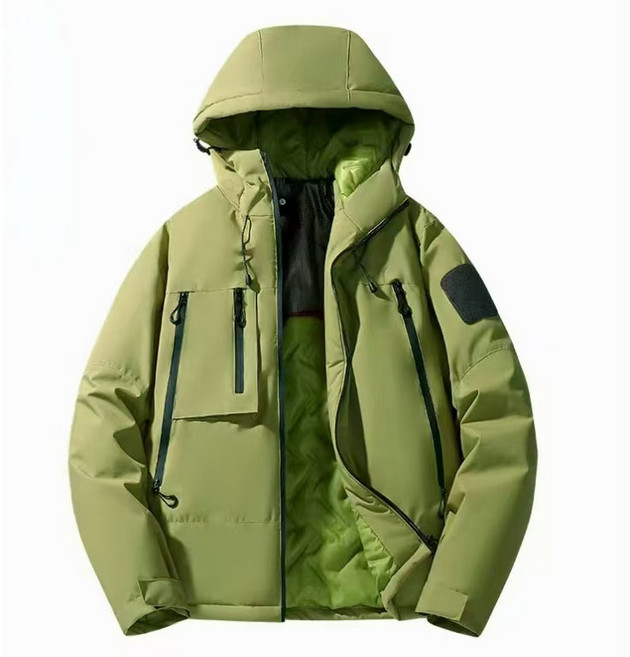 스타일닥터 겨울 패딩 남성 보온 캐주얼 경량 쇼트 점퍼 후드 솜옷