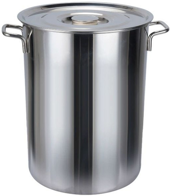 길이가 긴 양동이 곰탕 육수 국 스틸 깊은 들통 수프 뷔페 삼계 밥통 국솥 보냉, J.플랫 25cmx40cm 18L