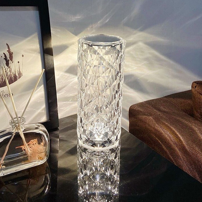 크리스탈 무드등 인테리어 조명 무선 LED 수유등 침실무드등 SC02U, 01_크리스탈 무드등 유선(USB형)2번