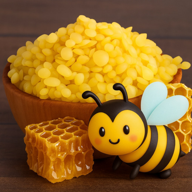 비즈왁스 밀랍(밀납) 백납 황납Bee's Wax(정제 비정제) 비즈왁스옐로우 비즈왁스화이트 밀랍랩재료, 비정제-100g(독일), 1개