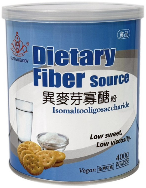 VegEden 異麥芽寡醣粉 膳食纖維 400g 罐, 1罐, 1罐