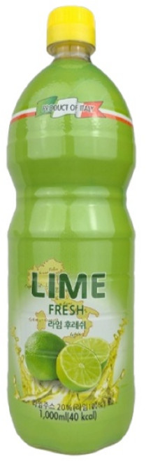 라임 후레쉬 1000ml / 퍼시픽초이스 라임주스 라임즙 1L, 1개