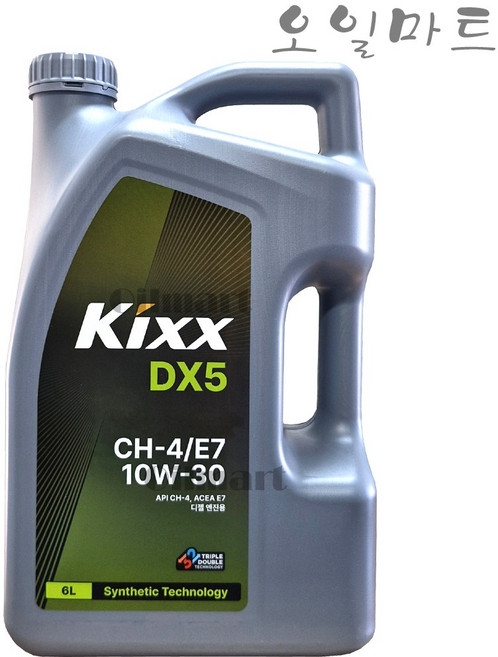 킥스 DA 상용 디젤 엔진오일 10W30 6L, 1개