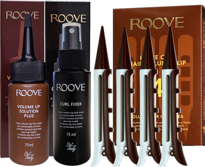 셀헤디 루베 볼륨업솔루션 플러스 뿌리볼륨펌 1세트 (펌제 1통+픽서 1통+클립4개입 1박스), 1개