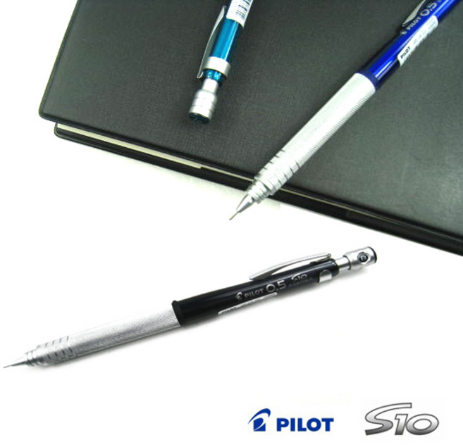 PILOT S10 파이롯트 S10 샤프 0.3mm / 0.5mm, 0.5-투명블루