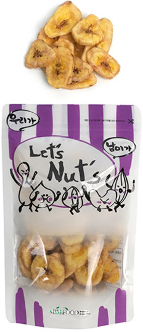 레츠너츠 바나나칩150g 400g 1kg, 1개